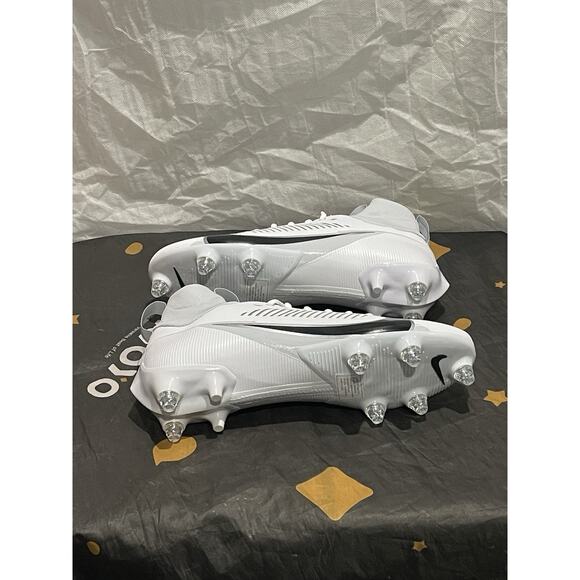 New 13 Nike Vapor Edge Pro 360 2 White Football Cleats Detachable FJ7023-100 main image 8